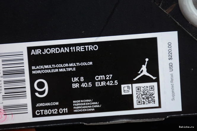 Reps BK 11 “25th retro ct8012-011 jordan air anniversary” 1107